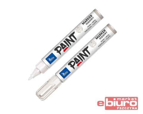 MARKER OLEJOWY 2MM 6G OKRĄGŁY SREBNY KM202-S