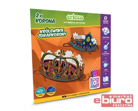 ZESTAW CRICCO ZRÓB TO SAM KRÓLEWSKIE ZDRAP KORONY