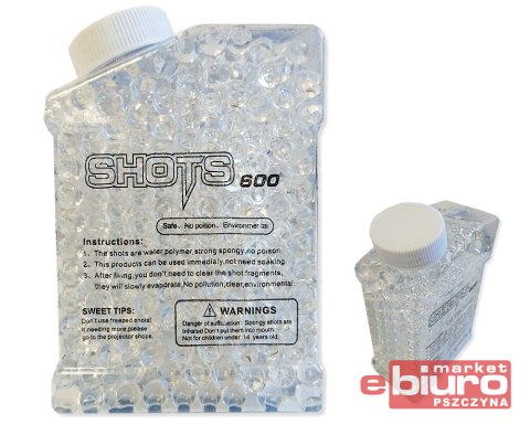 KULKI WODNE PRZEŹROCZYSTE 7/8 MM