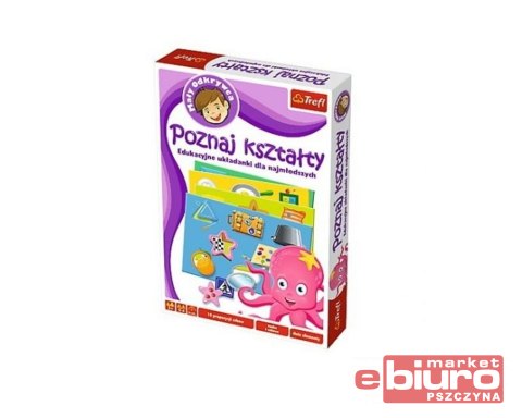 MAŁY ODKRYWCA POZNAJ KSZTAŁTY 01612 TREFL