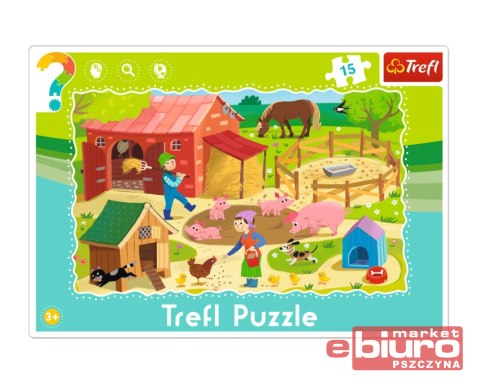 PUZZLE 15 RAMKOWE FARMA 31216 TREFL