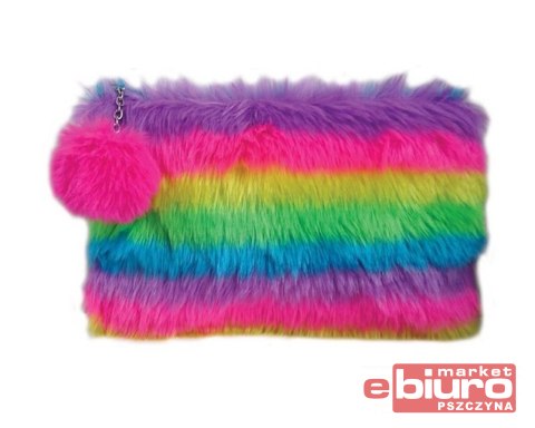 SASZETKA TĘCZOWE FUTRO 5287 STNUX