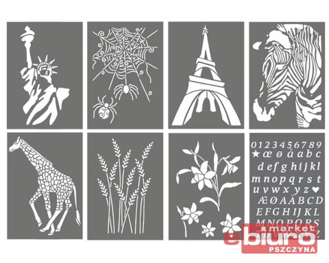 SZABLON A4 MIX HEYDA