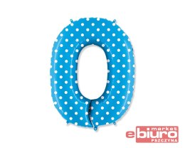 BALON NR.0 TURKUS W KROPKI 830PT-P