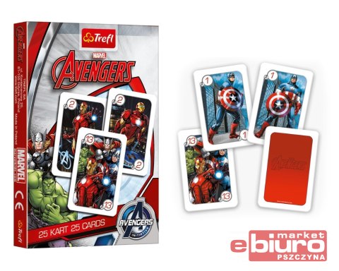 KARTY DO GRY PIOTRUŚ TREFL 08463 AVENGERS MARVEL