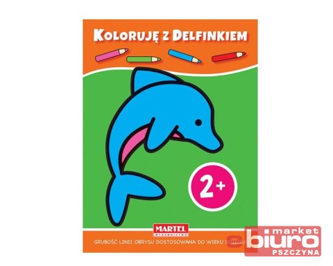 KOLORUJĘ Z DELFINKIEM 2+ MARTEL