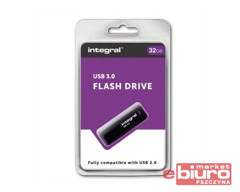 PAMIĘĆ PENDRIVE USB 3,0 32GB INTEGRAL BLACK