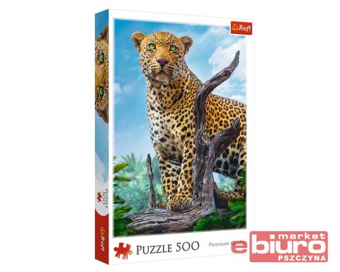 PUZZLE 500 DZIKI LAMPART 37332 TREFL