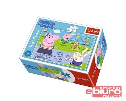 PUZZLE 54 MINI WESOŁY DZIEŃ ŚWINKI PEPPY 54169