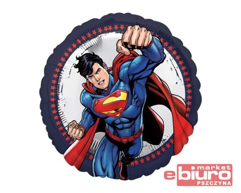 BALON FOLIOWY 18" CIR SUPERMAN GODAN