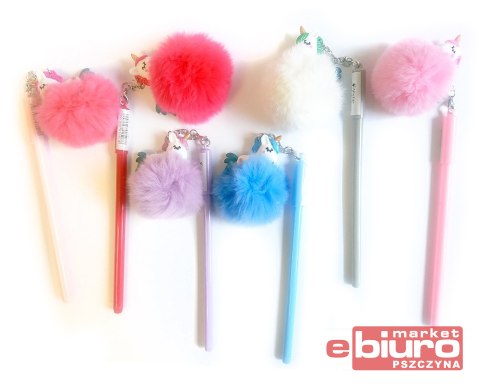 DŁUGOPIS POM-PON UNICORN 5078