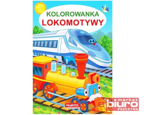 KOLOROWANKA LOKOMOTYWY MARTEL