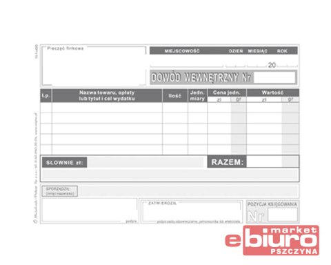 DOWÓD WEWNĘTRZNY A-6 K13