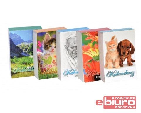 KALENDARZ ZDZIERAK 7X11 CM ARTSEZON