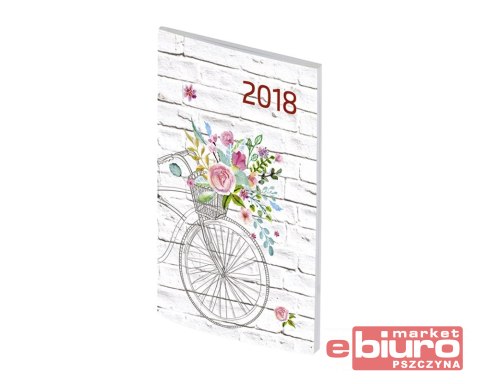 KALENDARZ A6 PCV UKŁAD TYGODNIOWY A6T041B-MIX