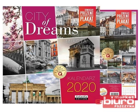 KALENDARZ CLASSIC Q CITY OF DREAMS PASSION CARDS