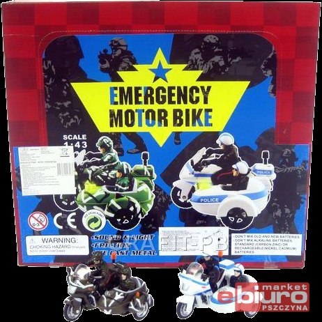 MOTOR Z DŹWIĘKIEM 9CM 7267 HXCL042 HIPO