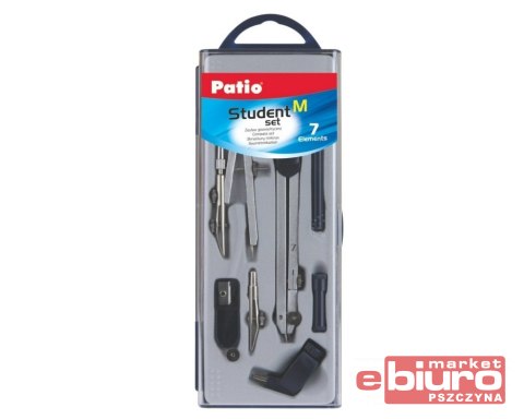 ZESTAW GEOMETRYCZNY "M" W KASETCE