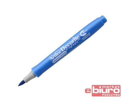 MARKER DECORITE BRUSH MET. NIEBIESKI