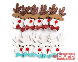 NAKLEJKI Z PIANKI PVX24 RENIFERY BREWIS