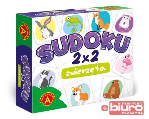 SUDOKU 2X2 ZWIERZĘTA ALEXANDER