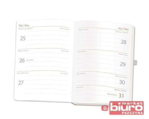 KALENDARZ KSIĄŻKOWY B6 192 STR ORIENT INTERDRUK