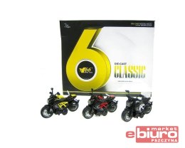 MOTOCYKL 13 CM ŚW DŹW WYŚCIGOWY 3 KOL MY66-M2216