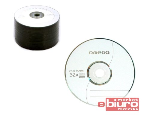 PŁYTA CD-R OMEGA 700MB 52X SP50 56472