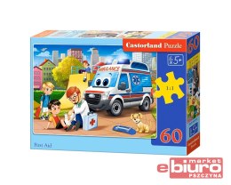 PUZZLE 60 EL B-066193 FIRST AID CASTORLAND