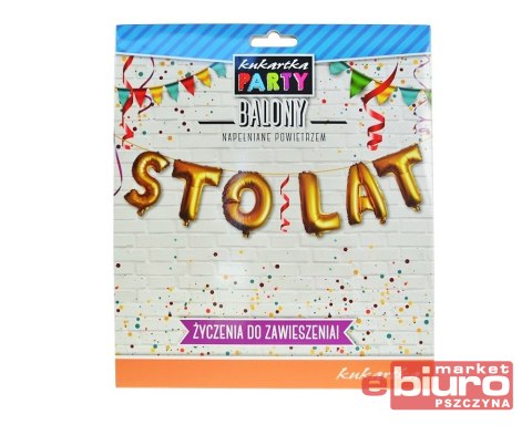 BALONY PARTY "STO LAT" BAL-001 KUKARTKA