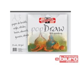 BLOK RYSUNKOWY POP DRAW A3 30 ARKUSZY 180G 9920/4