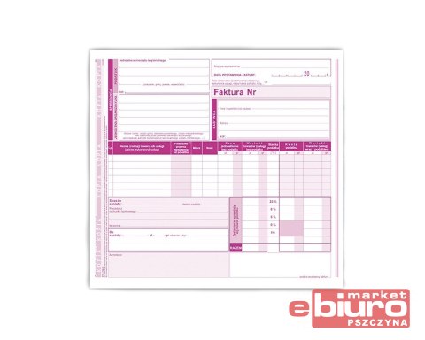 FAKTURA 2/3 A-4 (O+2K) - J.SAM.TER. 118-2E