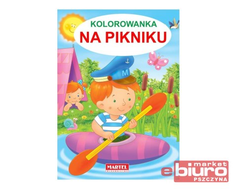 KOLOROWANKA NA PIKNIKU MARTEL