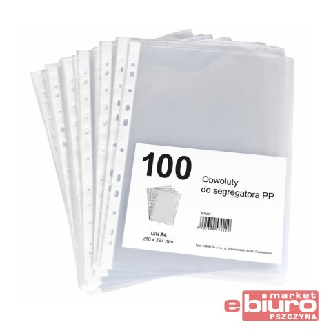 OBWOLUTA KOSZULKA GROSZKOWA HERLITZ A4 A'100 40UM