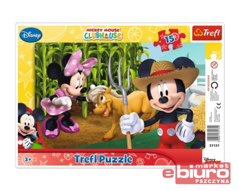 PUZZLE 15 RAMKOWE NA WSI DISNEY 31131 TREFL