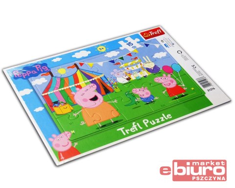PUZZLE 15 RAMKOWE W WESOŁYM MIASTECZKU 31276 TREFL
