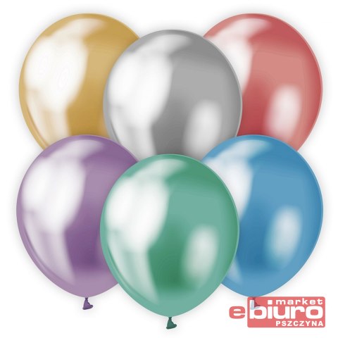 BALONY BEAUTY&CHARM PLATYNOWE MIX 12" 50 SZT