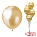 BALONY BEAUTY&CHARM PLATYNOWE ZŁOTE 12" 7 SZT