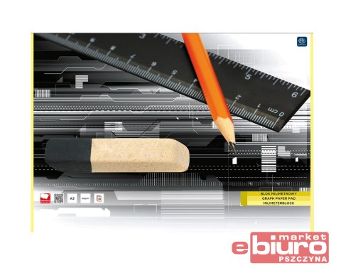 BLOK MILIMETROWY A3 20 KARTEK INTERDRUK