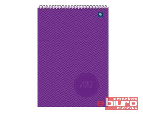 KOŁOZESZYT A5 100 KARTEK KRATKA KRÓTKI BOK