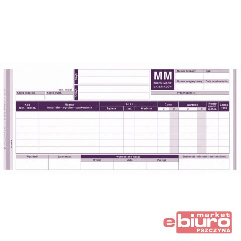 MM PRZESUNIĘCIE MIĘDZYMAG. WIELOK. 355-8