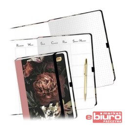 ORGANIZER BUJO A5 288 80G FLOWERS