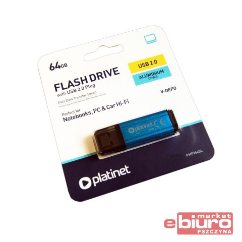 PENDRIVE USB 2.0 V-DEPO 64G BLUE