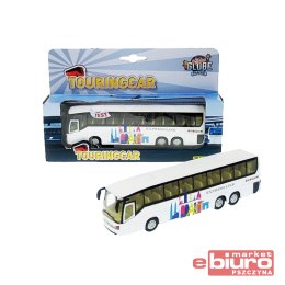 AUTOBUS 19CM METAL Z NAPĘDEM ŚWIATŁO DŹWIĘK 0270