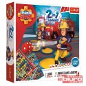 GRA 2W1 CHIŃCZYK WĘŻE I DRABINY FIREMAN SAM 01897