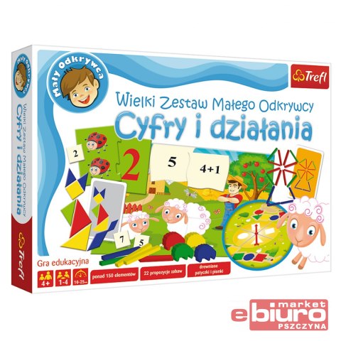GRA ZESTAW MAŁEGO ODKRYWCY CYFRY TREFL 01130