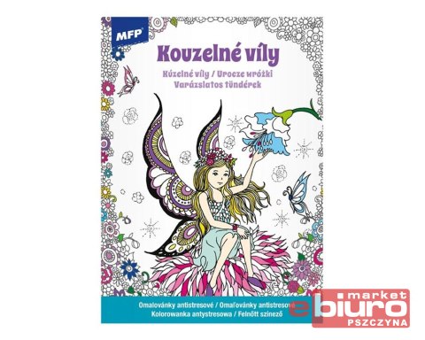 KOLOROWANKA ANTYSTRESOWA WRÓŻKI