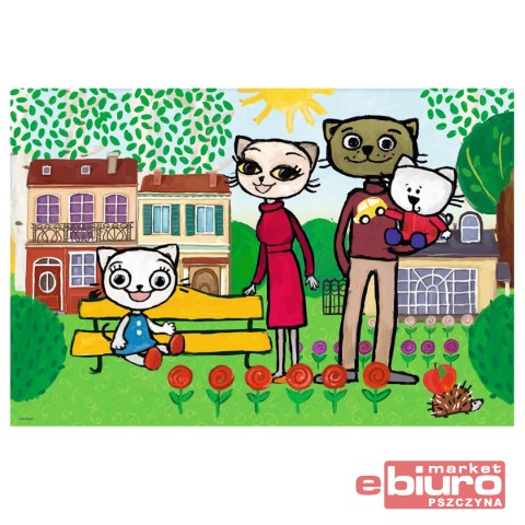 PUZZLE 24 MAXI ZABAWY KICI KOCI 14316 TREFL