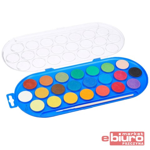 FARBY AKWARELOWE 22 KOLORÓW 30MM 114A22SG MILAN