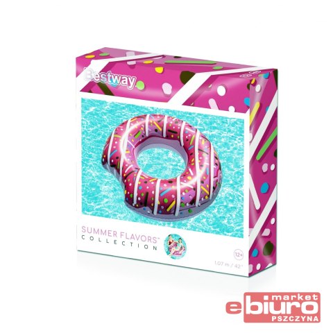 KÓŁKO NADMUCHIWANE 36118 BESTWAY DONUT RÓŻOWY